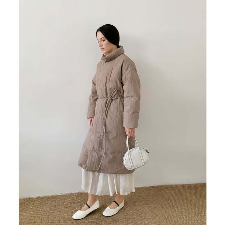 DECADE CLASSIC ステンカラーダウンコート[品番：XT000014902