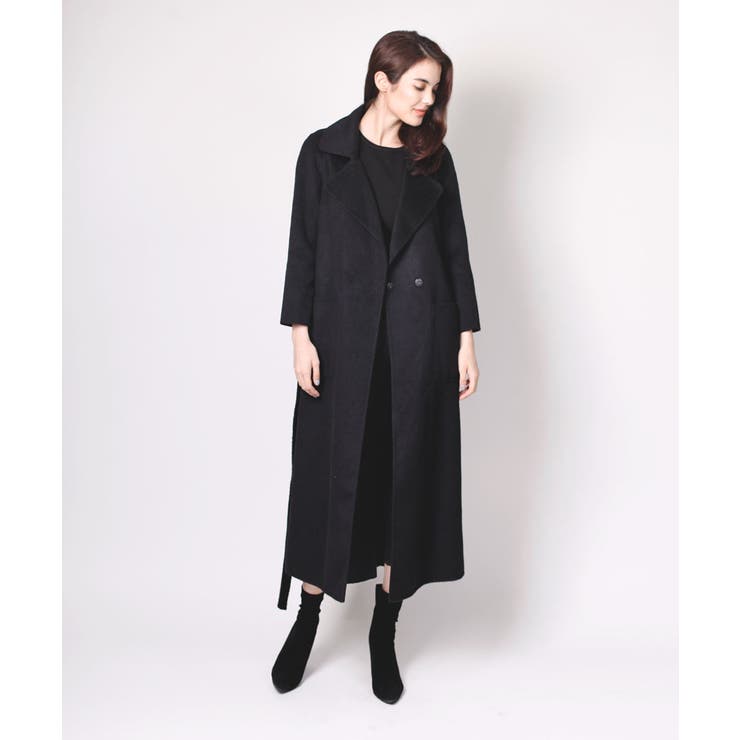 ウールコート キャメルガウンコート レディース[品番：XT000002627