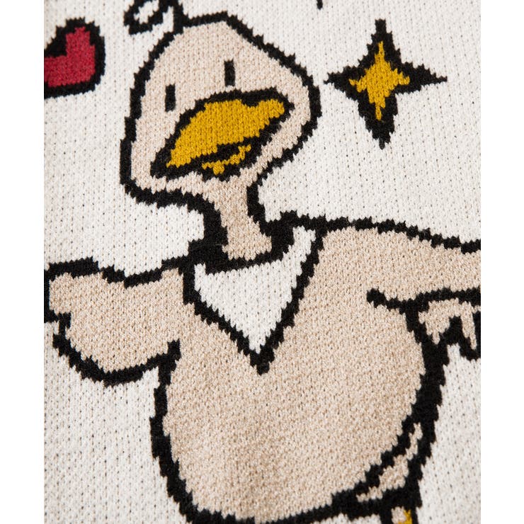 かわいいアヒルイラスト カーディガン カーディガン | HOOK | 詳細画像14 