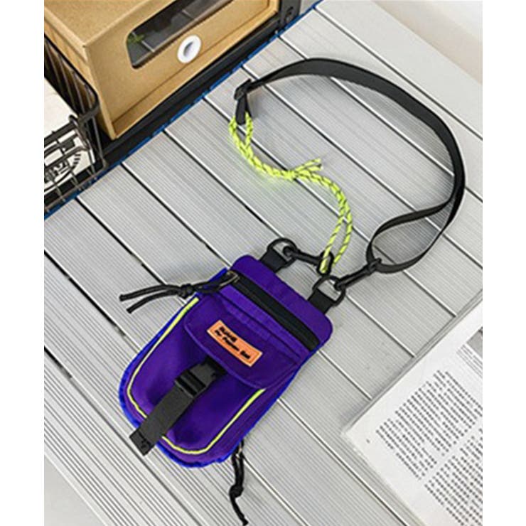 パープル | 新作HOOK 個性派 リュック型ミニポシェット | HOOK