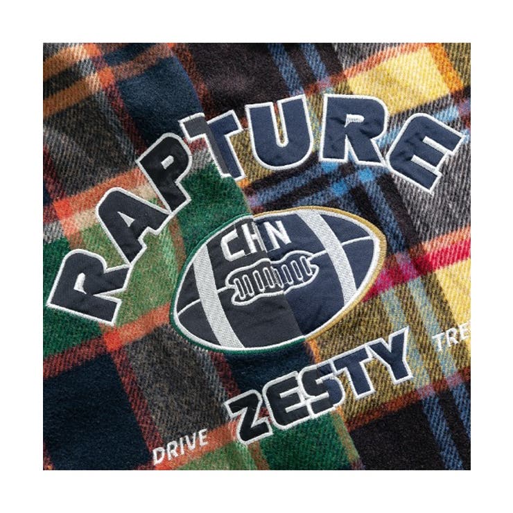 チェックシャツ アメカジ配色チェック柄バック刺繍ビッグシャツ 韓国ファッション | HOOK | 詳細画像21 