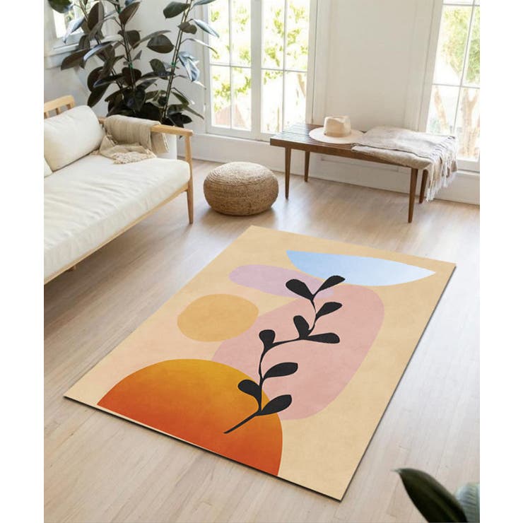 専用出品　2点まとめ売りラグマット観葉植物インテリア wigggy-80427df11.jpg