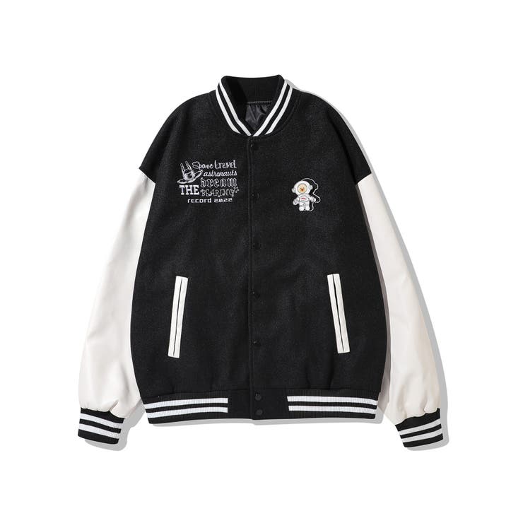 VAN スタジャンベア　ぬいぐるみ Bear Wear ぬいぐるみ 洋服 スタジアムジャンパー ブルー S 秋冬