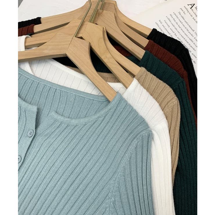 韓国風シンプルカーディガン 韓国 ライク | aimoha  | 詳細画像3 