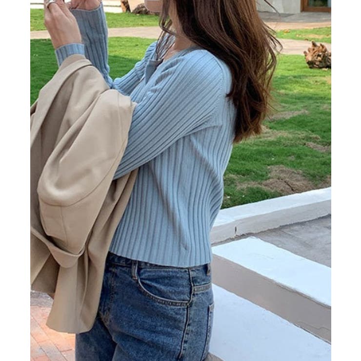 韓国風シンプルカーディガン 韓国 ライク | aimoha  | 詳細画像21 