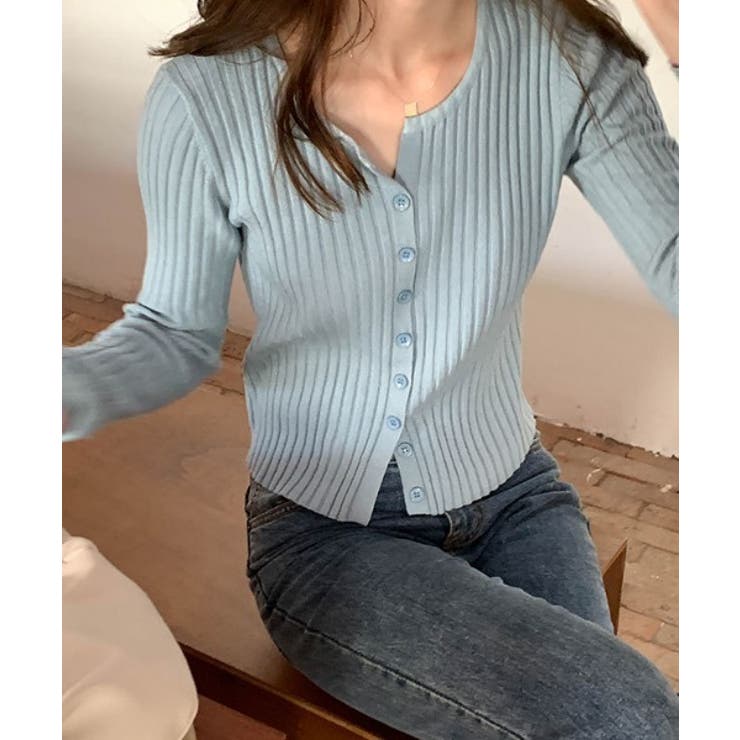 韓国風シンプルカーディガン 韓国 ライク | aimoha  | 詳細画像23 