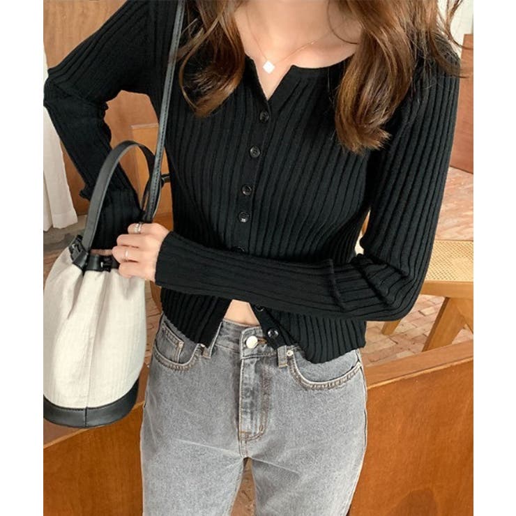 韓国風シンプルカーディガン 韓国 ライク | aimoha  | 詳細画像25 