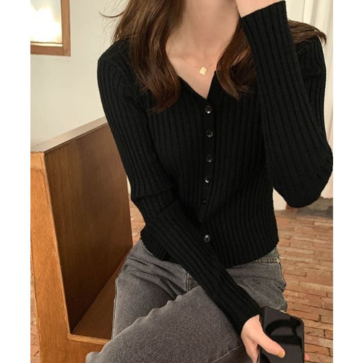 韓国風シンプルカーディガン 韓国 ライク | aimoha  | 詳細画像26 
