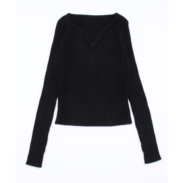 ミニ丈ハートネックリブニットトップス 韓国ファッション ニット | aimoha  | 詳細画像40 