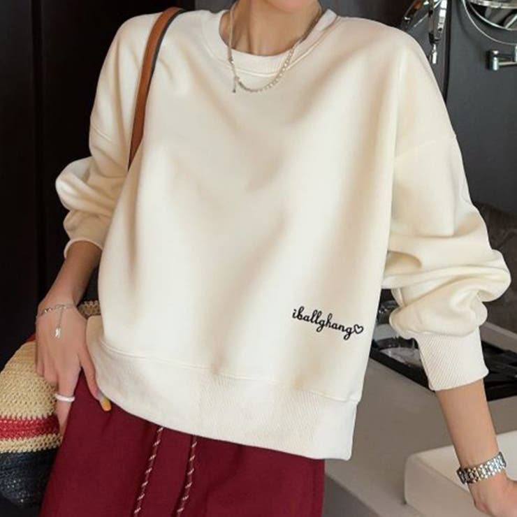 シンプルロゴデザインスウェット | aimoha  | 詳細画像1 