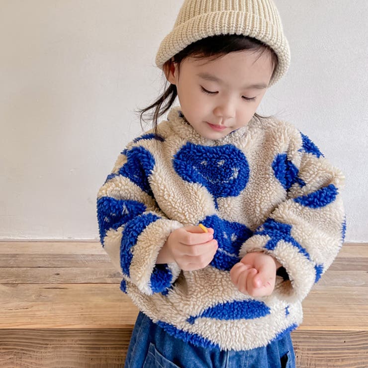 Outlet韓国子供服 スマイル柄暖かいボアスウェット 韓国ファッション 品番 Xt Aimoha Kids アイモハキッズ のキッズファッション通販 毎日送料無料 Shoplist ショップリスト