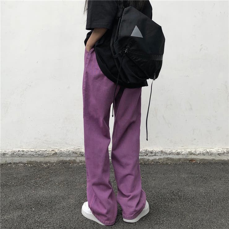 【genxder】ユニセックスレトロデニムパンツ 韓国ファッション ストリート系 | aimoha men | 詳細画像6 