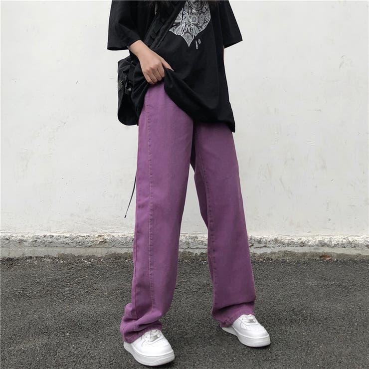 【genxder】ユニセックスレトロデニムパンツ 韓国ファッション ストリート系 | aimoha men | 詳細画像7 