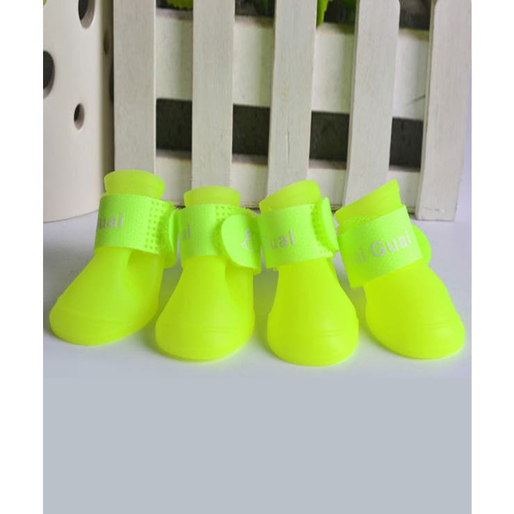 イエロー | ペットレインシューズ 犬 猫 ペット | aimoha 