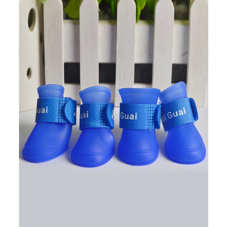 ブルー | ペットレインシューズ 犬 猫 ペット | aimoha 