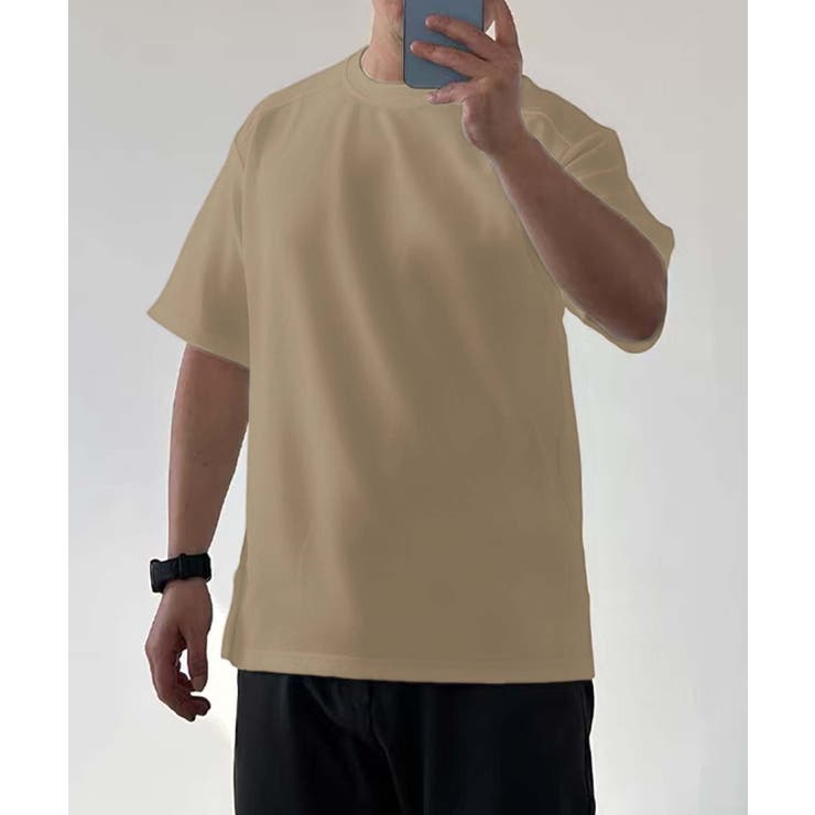 aimoha men ナチュラルトーンシンプルTシャツ | aimoha men | 詳細画像8 
