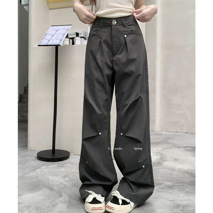 HOOK】for girls 膝タックカーゴパンツ[品番：XT000012114]｜HOOK