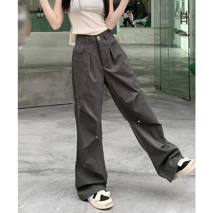 HOOK】for girls 膝タックカーゴパンツ[品番：XT000012114]｜HOOK