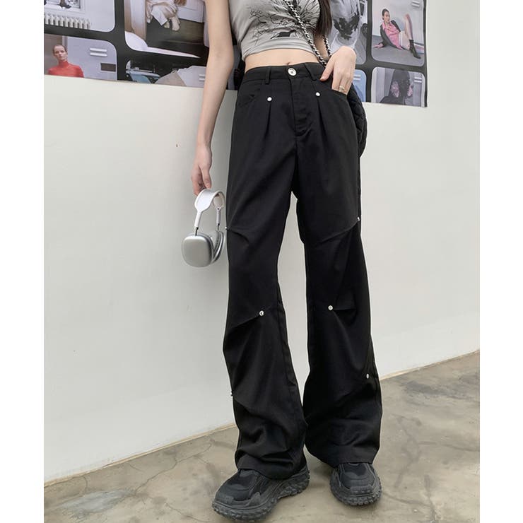 HOOK】for girls 膝タックカーゴパンツ[品番：XT000012114]｜HOOK