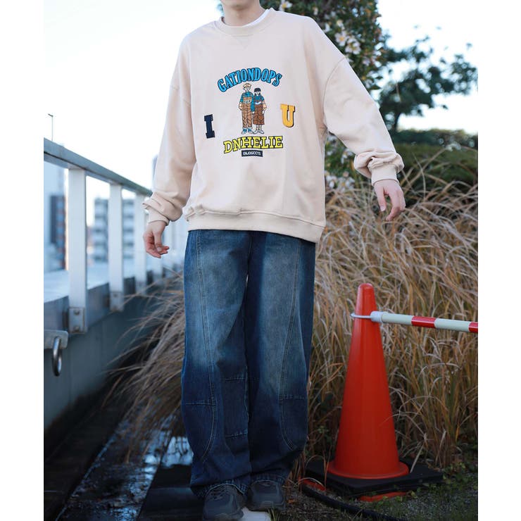 HOOK カップル刺繍トレーナー スウェット | HOOK | 詳細画像38 