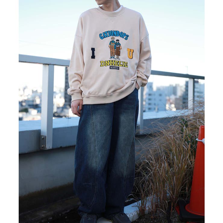 HOOK カップル刺繍トレーナー スウェット | HOOK | 詳細画像39 