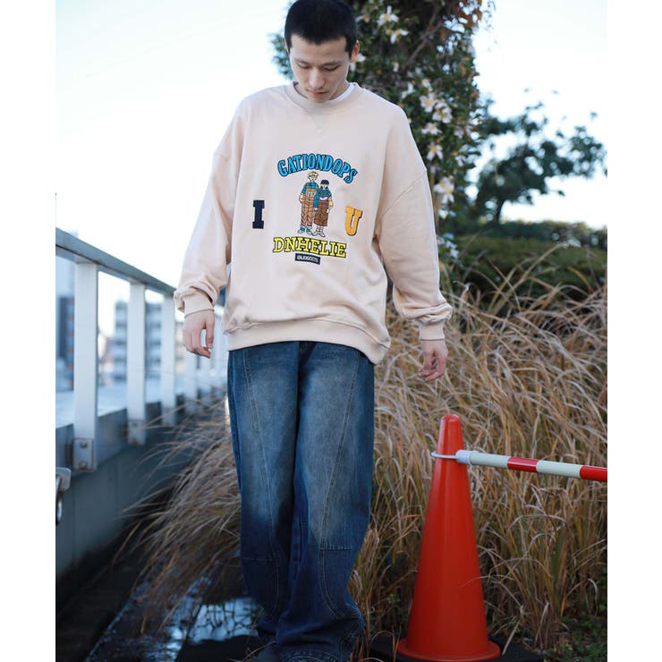 HOOK カップル刺繍トレーナー スウェット | HOOK | 詳細画像40 