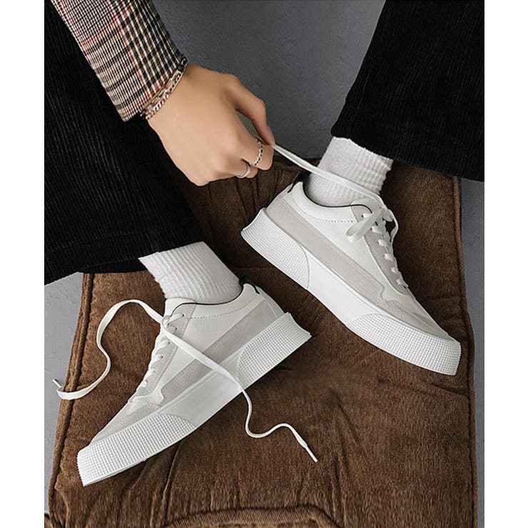 厚底カジュアルシューズ メンズ ショート | aimoha men | 詳細画像7 