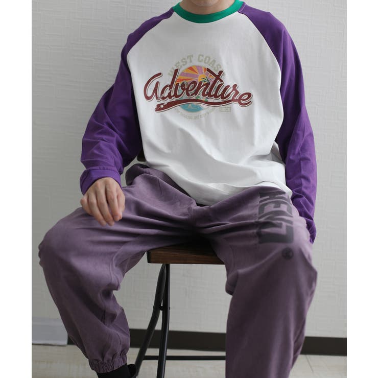 ロンT HOOK アメカジヴィンテージ風袖配色切り替えロゴプリントリンガーロング… | HOOK | 詳細画像17 