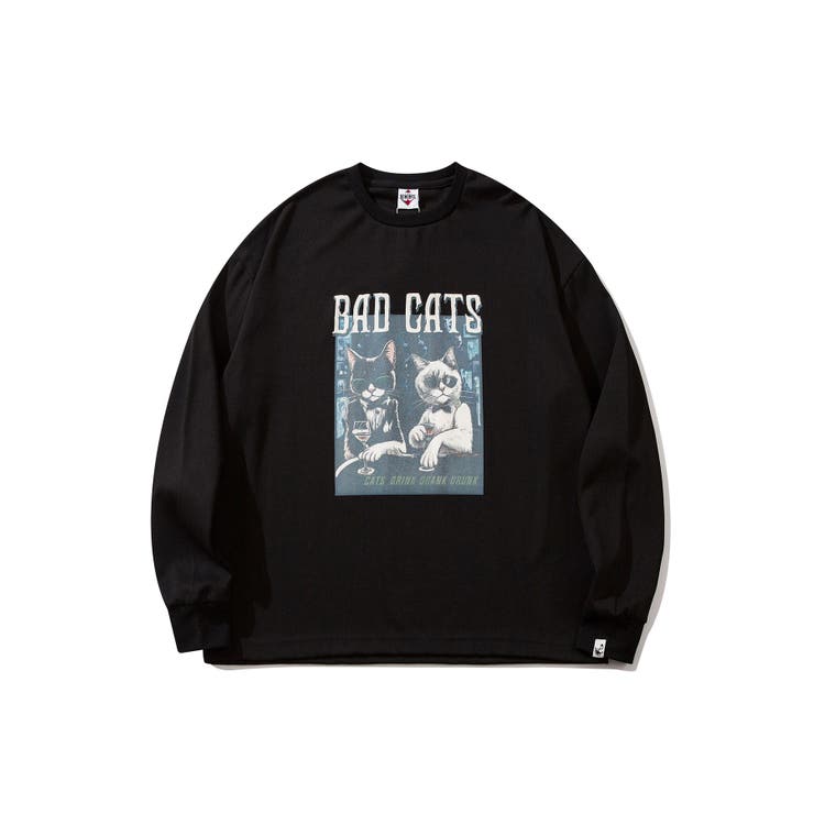 HOOK -original- にゃんにゃんマフィアプリントロンTEE | HOOK | 詳細画像9 