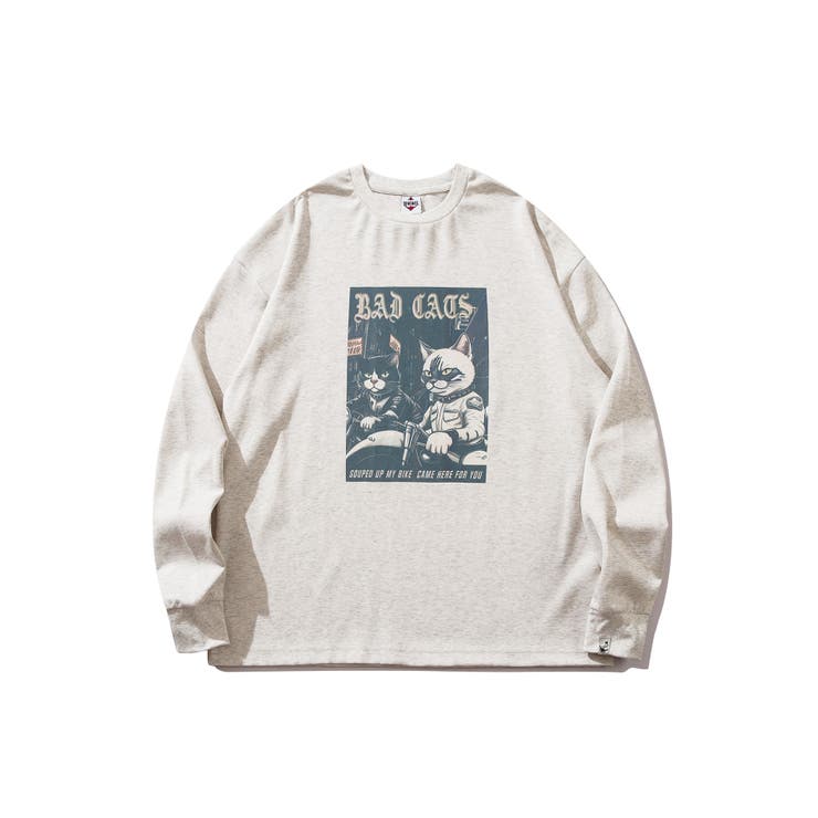 HOOK -original- にゃんにゃんマフィアプリントロンTEE | HOOK | 詳細画像15 