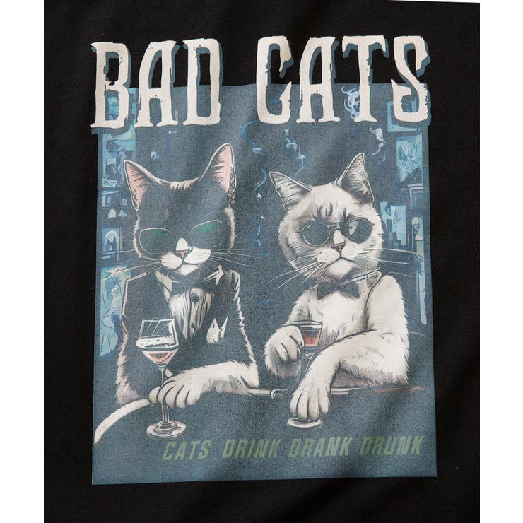 HOOK -original- にゃんにゃんマフィアプリントロンTEE | HOOK | 詳細画像18 