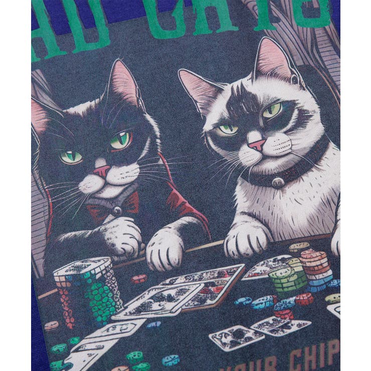 HOOK -original- にゃんにゃんマフィアプリントロンTEE | HOOK | 詳細画像24 