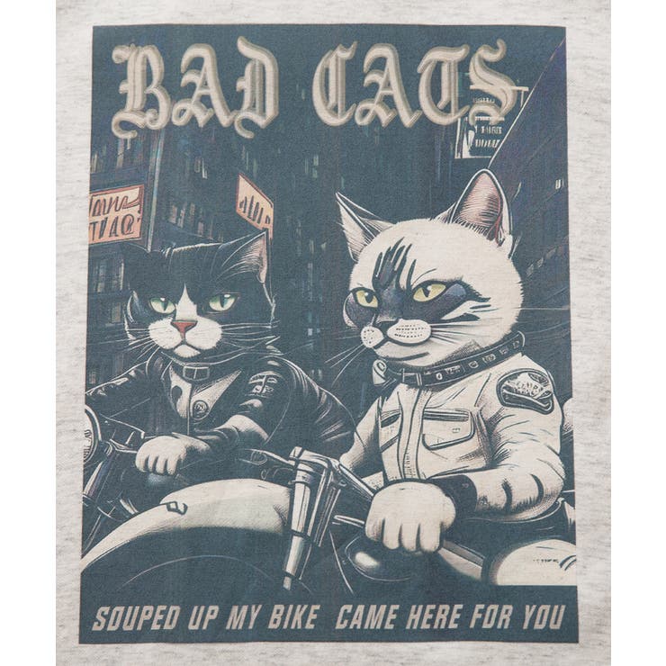 HOOK -original- にゃんにゃんマフィアプリントロンTEE | HOOK | 詳細画像38 