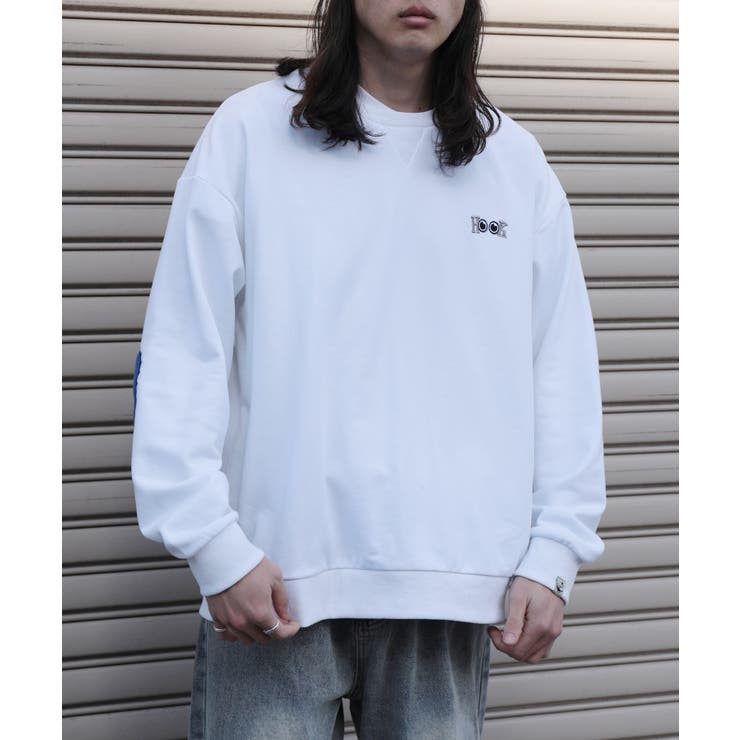 HOOK -original- ハート肘パッチ刺繍スウェット | HOOK | 詳細画像41 