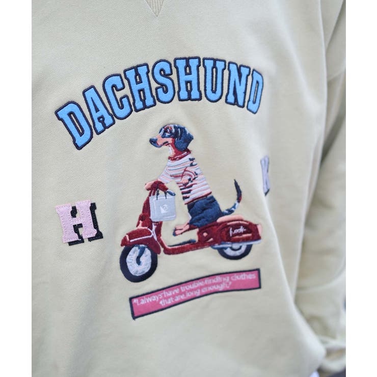 HOOK -original- DOG刺繍スウェット | HOOK | 詳細画像12 