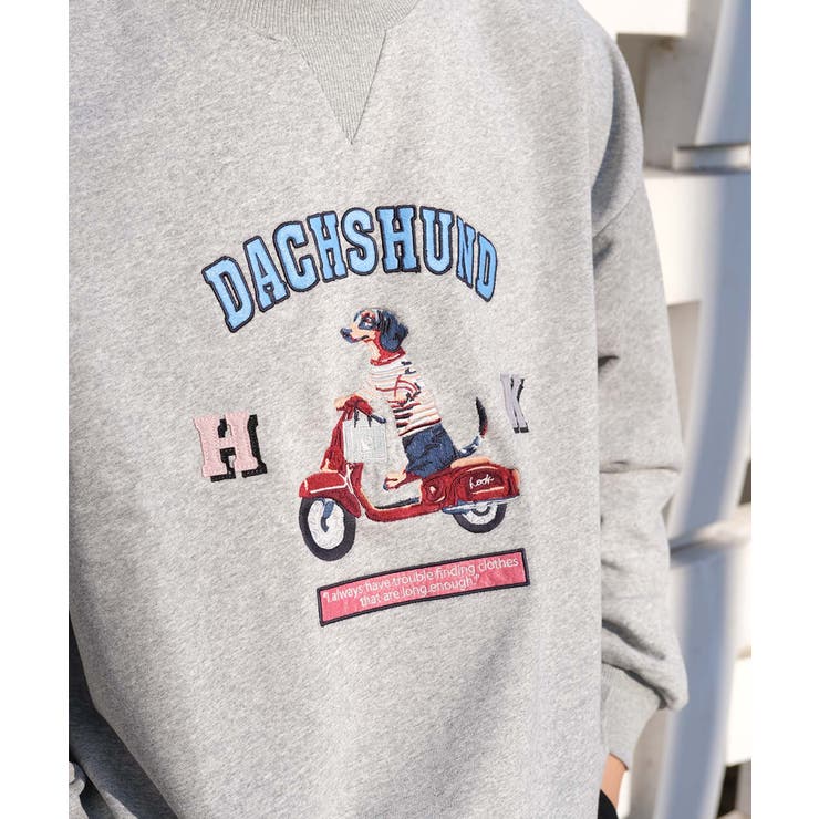 HOOK -original- DOG刺繍スウェット | HOOK | 詳細画像19 