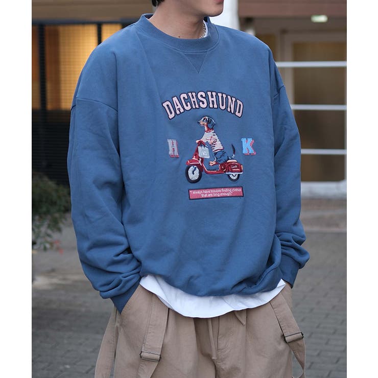 HOOK -original- DOG刺繍スウェット | HOOK | 詳細画像2 