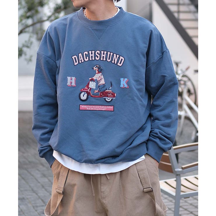 HOOK -original- DOG刺繍スウェット | HOOK | 詳細画像3 