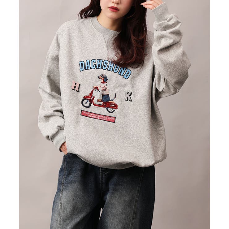 HOOK -original- DOG刺繍スウェット | HOOK | 詳細画像48 