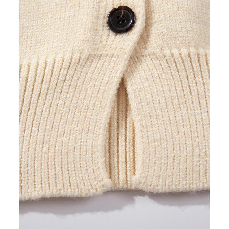 【HOOK】for girls リボン付きカーディガン ショート丈 | HOOK | 詳細画像12 