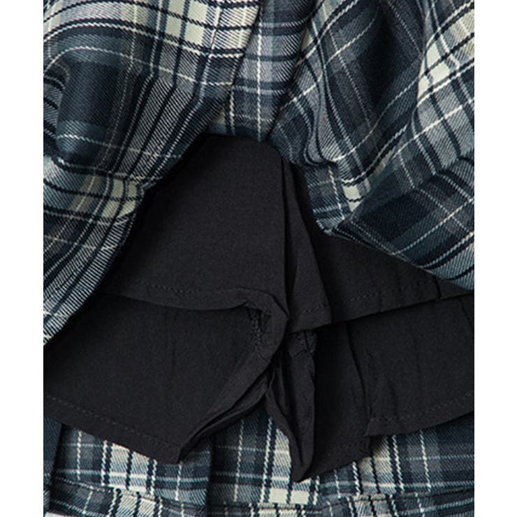 【HOOK】for girls チェック柄ボックスプリーツミニスカート | HOOK | 詳細画像3 