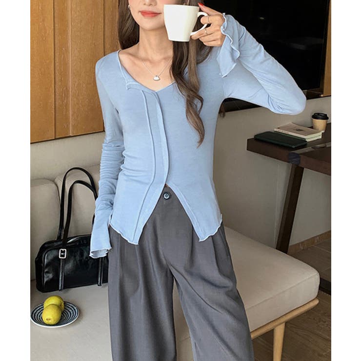 デザインフィットカットソートップス | aimoha  | 詳細画像9 