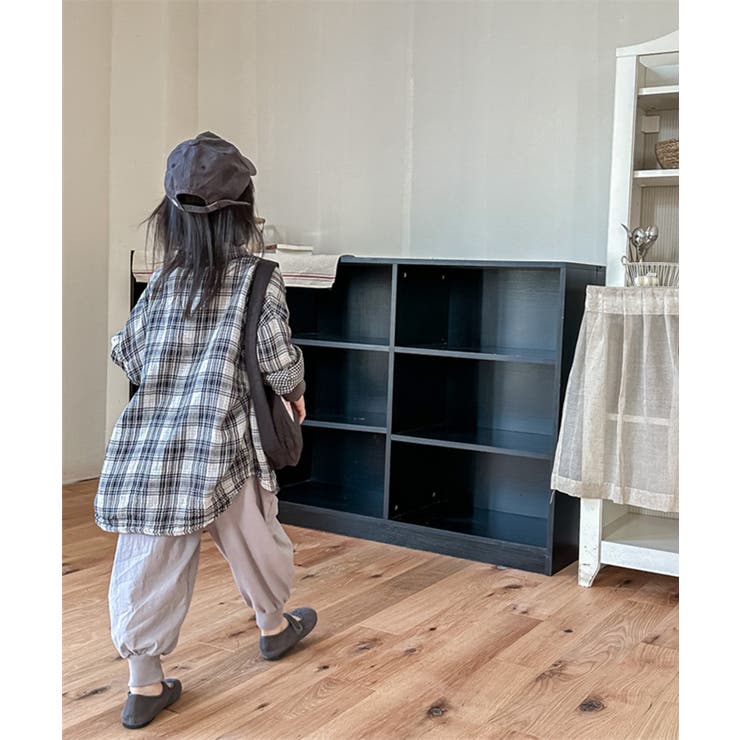 【aimoha-KIDS-】韓国子供服 可愛い猫ワッペンプリント裾絞りパンツ  | aimoha kids | 詳細画像9 