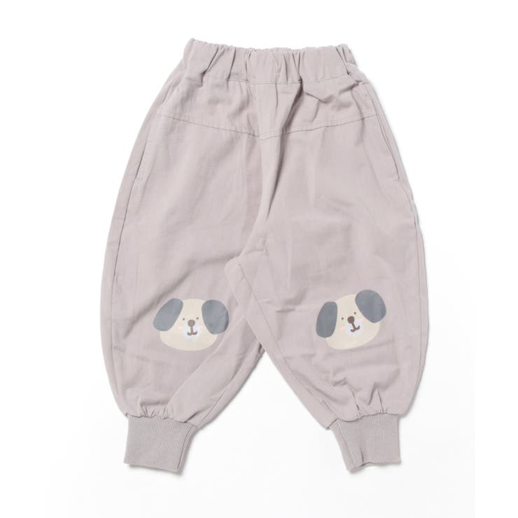 【aimoha-KIDS-】韓国子供服 可愛い猫ワッペンプリント裾絞りパンツ  | aimoha kids | 詳細画像14 