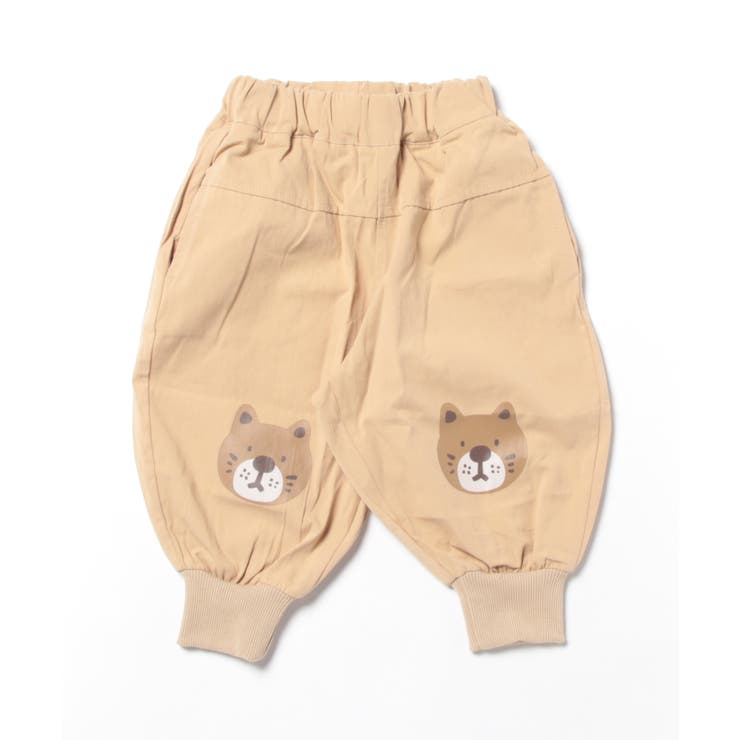 【aimoha-KIDS-】韓国子供服 可愛い猫ワッペンプリント裾絞りパンツ  | aimoha kids | 詳細画像15 