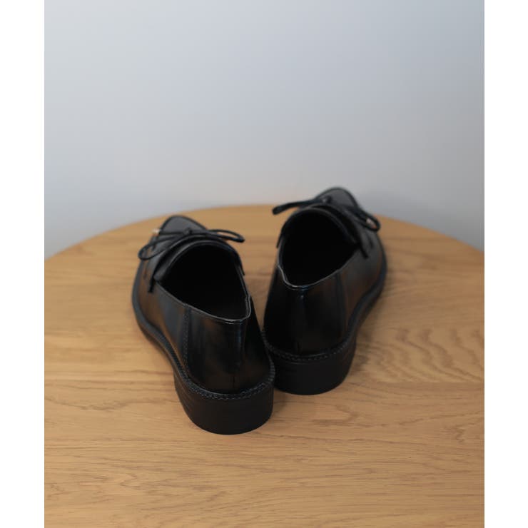 shoes365】ポインテッド トゥ厚底キルトローファー[品番