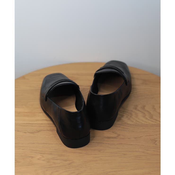 【shoes365】スクエアトゥ ローヒール ローファー | aimoha  | 詳細画像22 