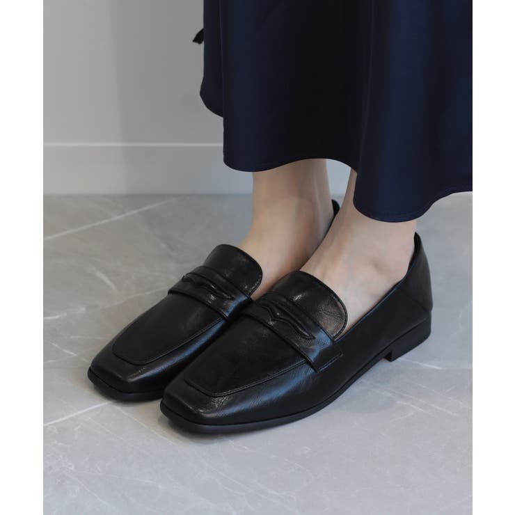 【shoes365】スクエアトゥ ローヒール ローファー | aimoha  | 詳細画像26 