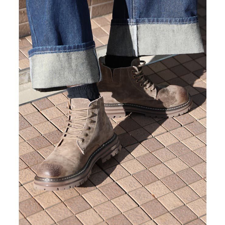 【shoes365】ワークショートブーツ | aimoha men | 詳細画像16 