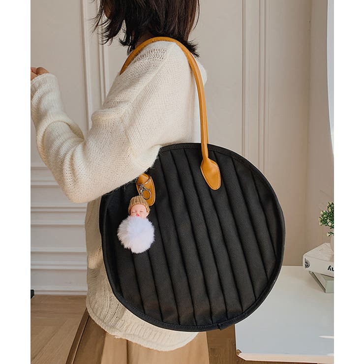 ブラック | 中綿ハンドバッグ 韓国ファッション レディース | aimoha 